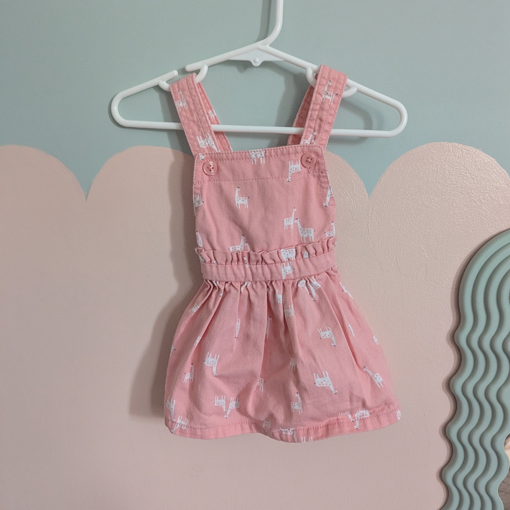 Pink Kids Overalls